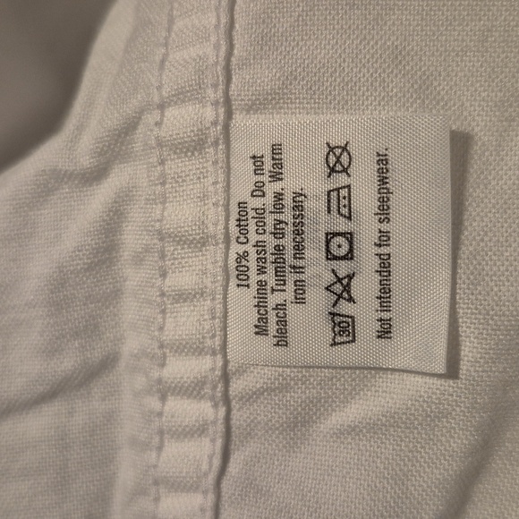 Janie and Jack boys 2T white cotton convertible sleeve button up shirt EUC - Picture 5 of 6